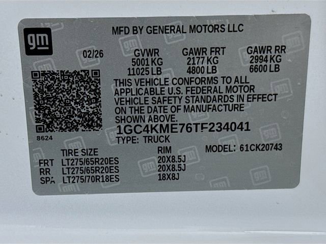 New 2026 Chevrolet Silverado 2500 HD Custom Crew Cab in Central IL # ...