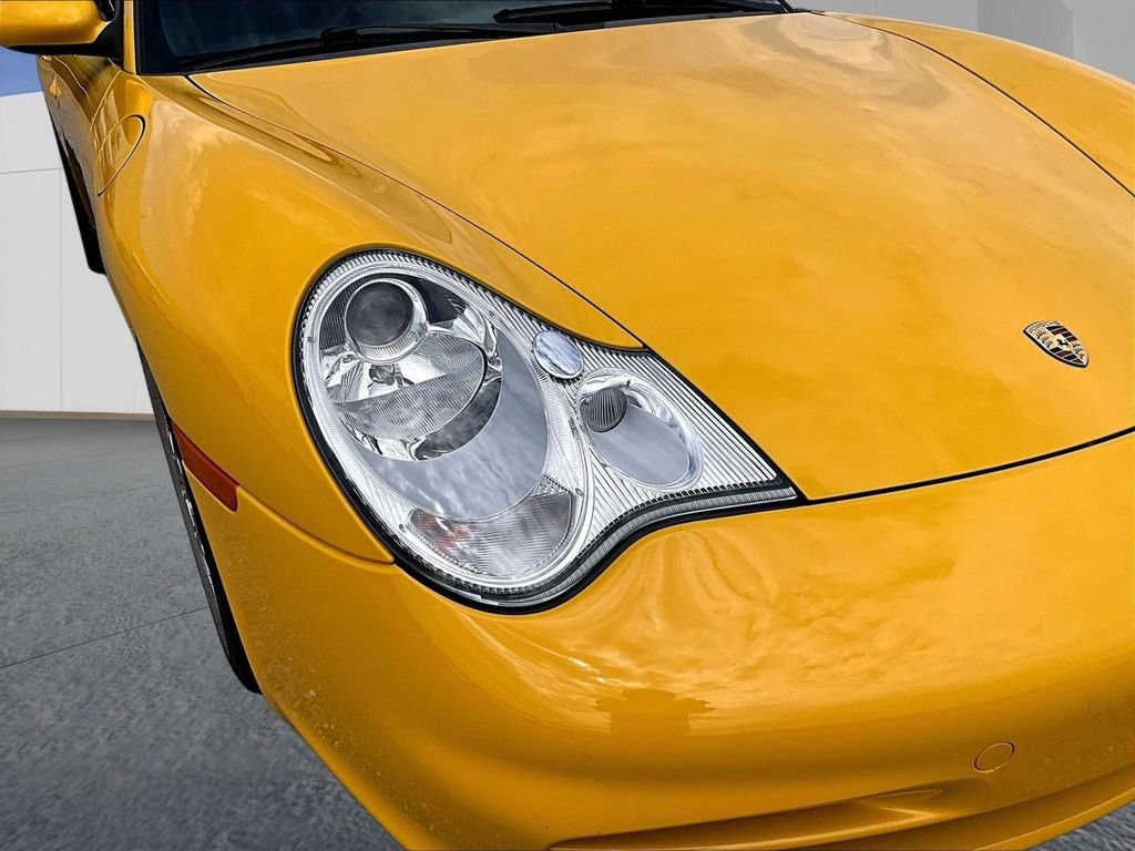 Used 2002 Yellow Porsche Carrera image 12