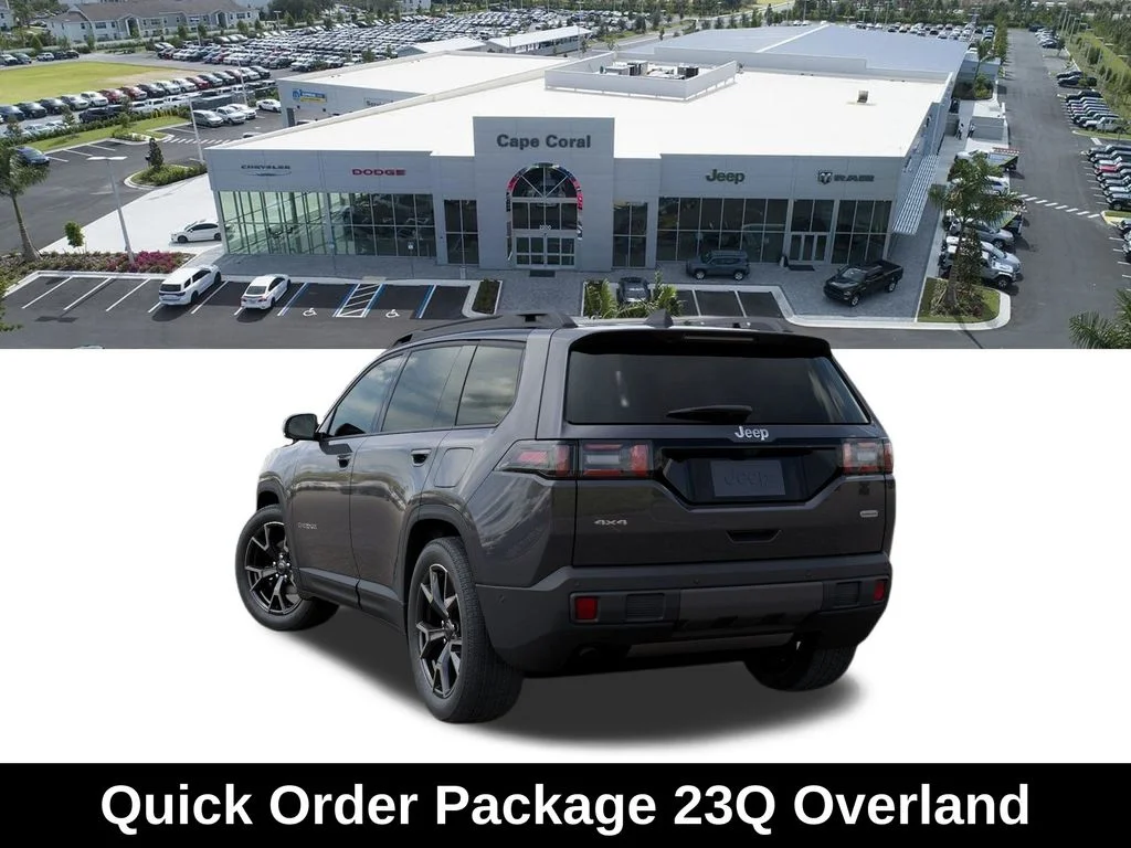 New 2026 Sting-Gray Clear-Coat Exterior Paint Jeep Overland image 3