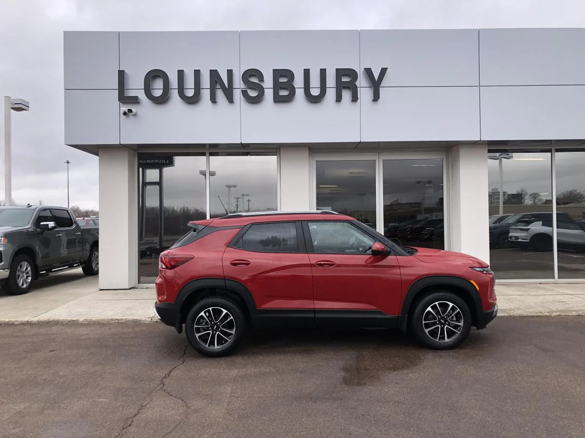 New 2026 Red Chevrolet Awd 4dr Lt image 2