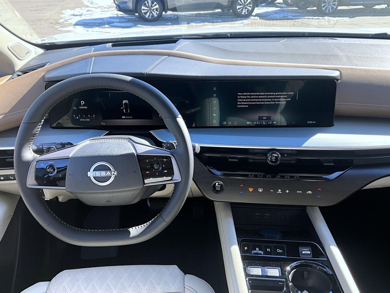 New 2026 Everest White Pearl TriCoat / Super Black Two-tone Nissan Platinum image 13