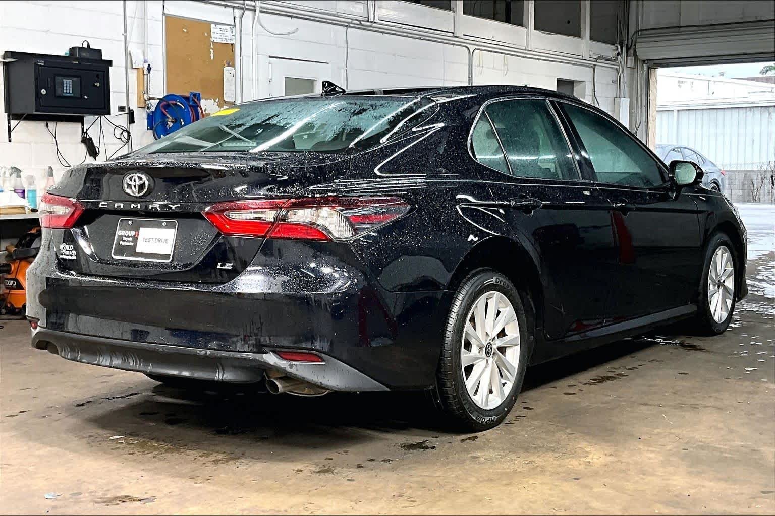 Used 2024 Midnight Black Metallic Toyota LE image 13