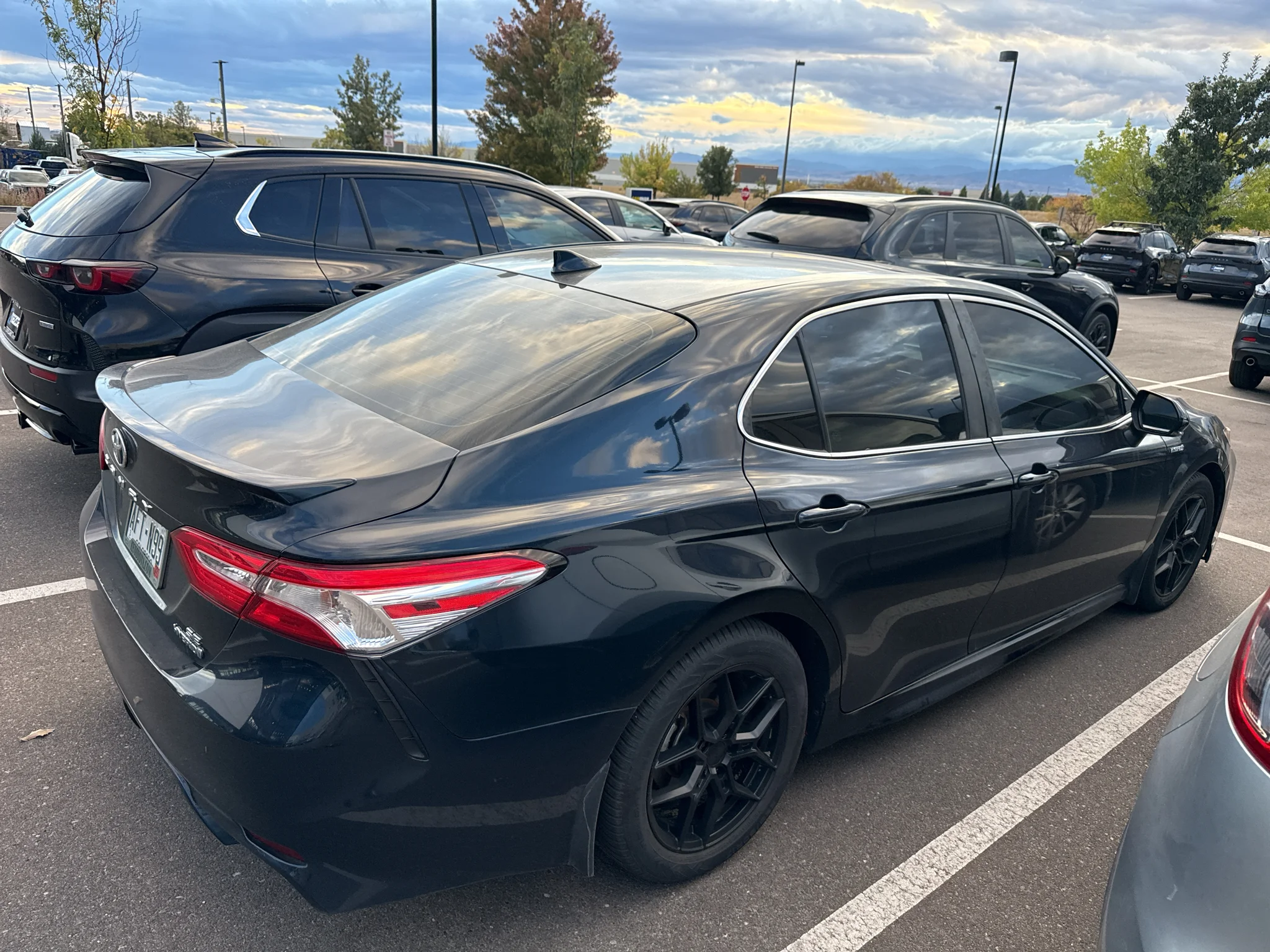 Used 2020 Gray Toyota SE image 7