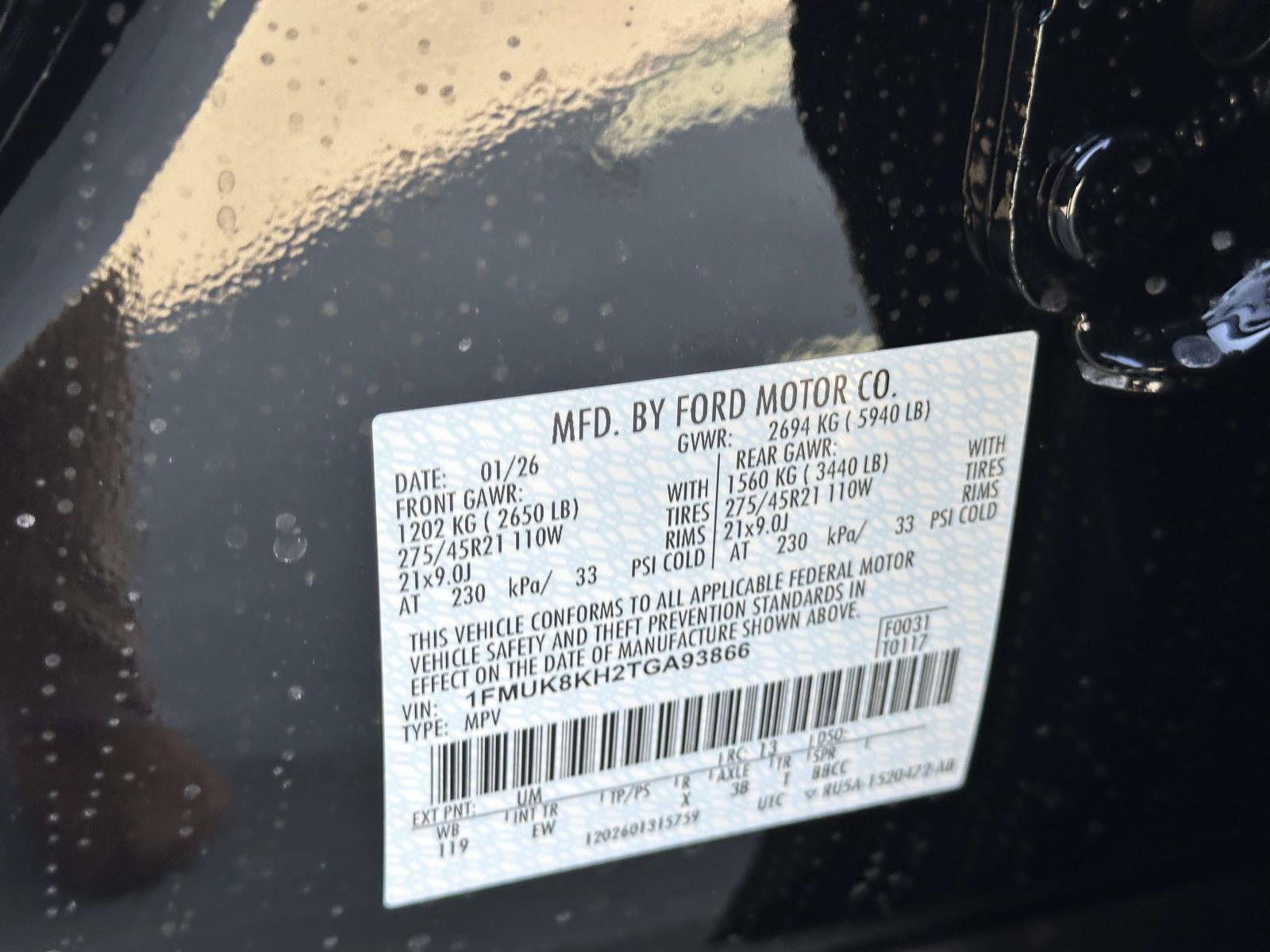 New 2026 Agate Black Metallic Ford ST-Line image 13