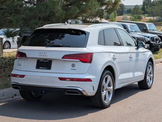 Used 2023 Glacier White Metallic Audi 45 S line Prestige image 3