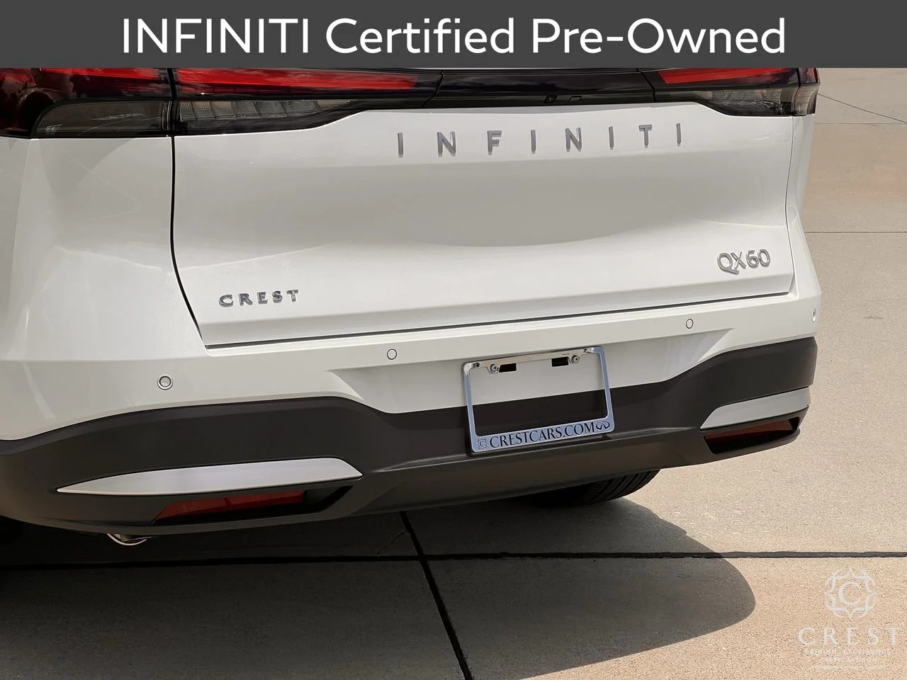 Certified Used 2026 Radiant White INFINITI LUXE image 7