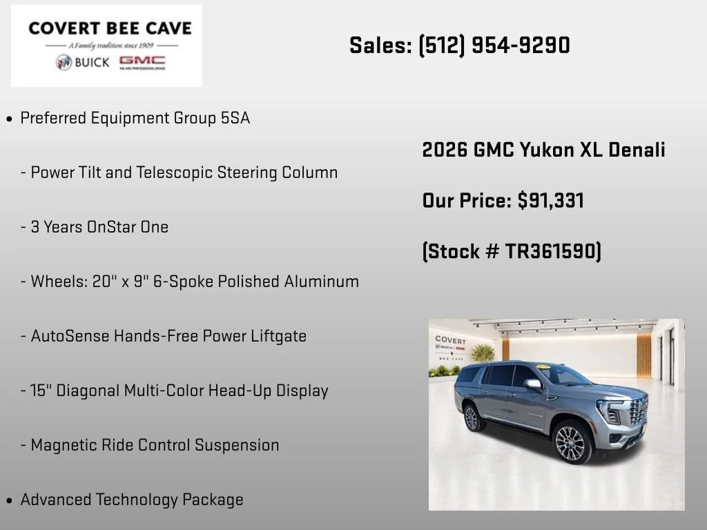 New 2026 Sterling Metallic GMC Denali image 13