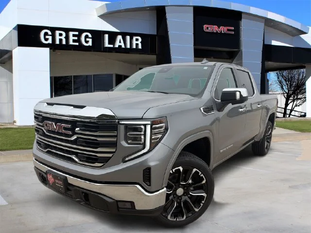 New 2026 Silver GMC SLT image 1