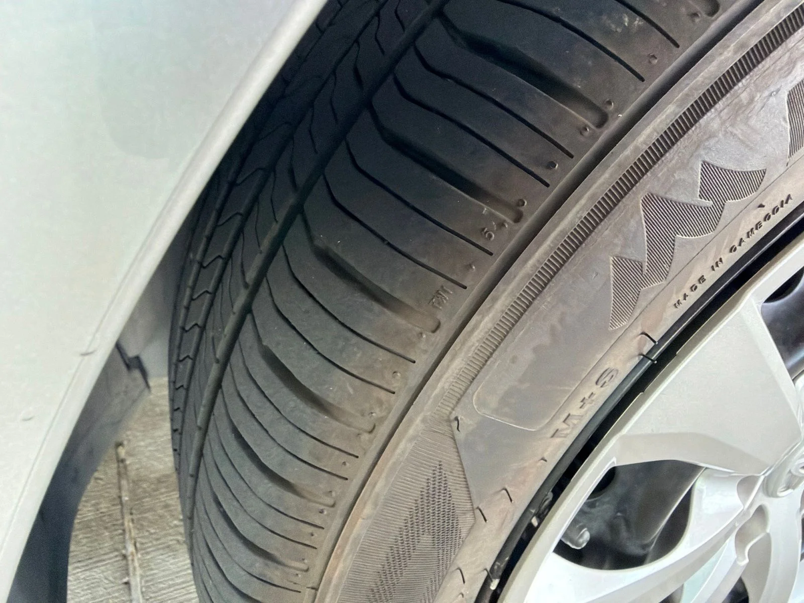 Used 2025 Silver Toyota LE image 3