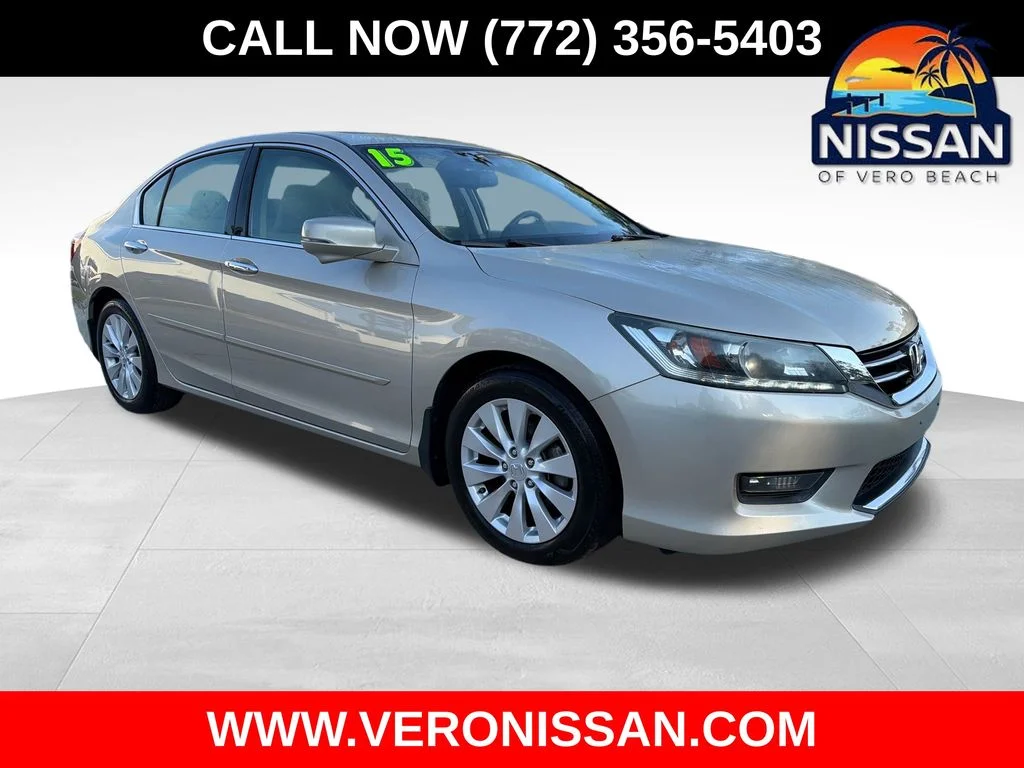 Used 2015 Beige Honda EX-L image 1