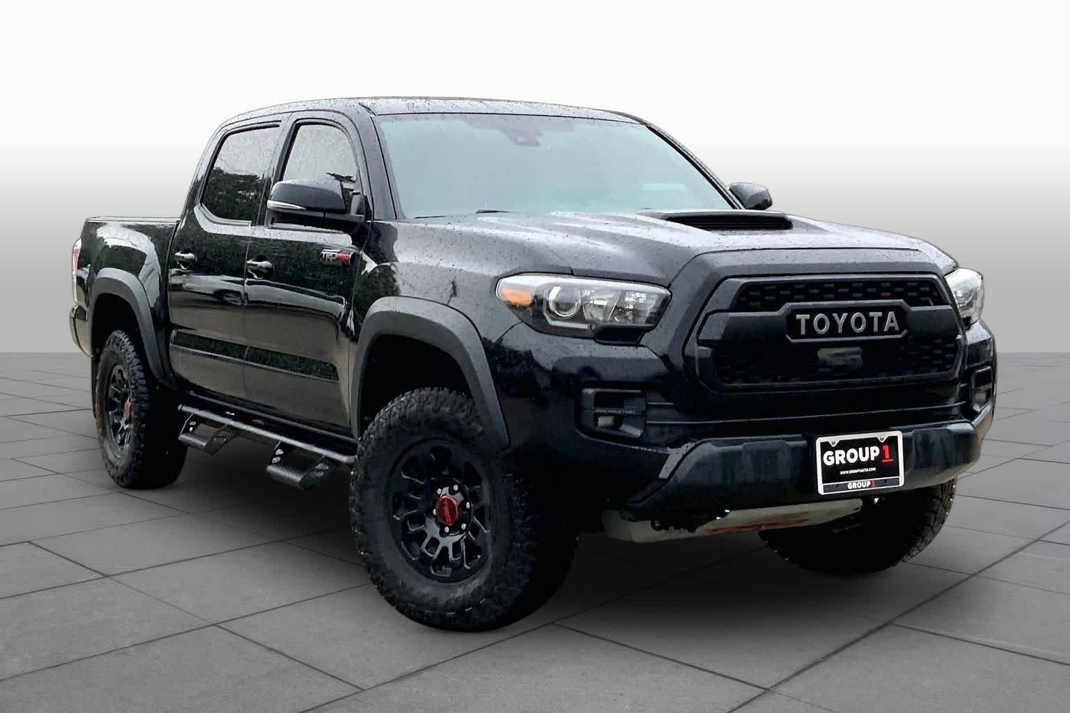 Used 2019 Midnight Black Metallic Toyota TRD Pro image 3