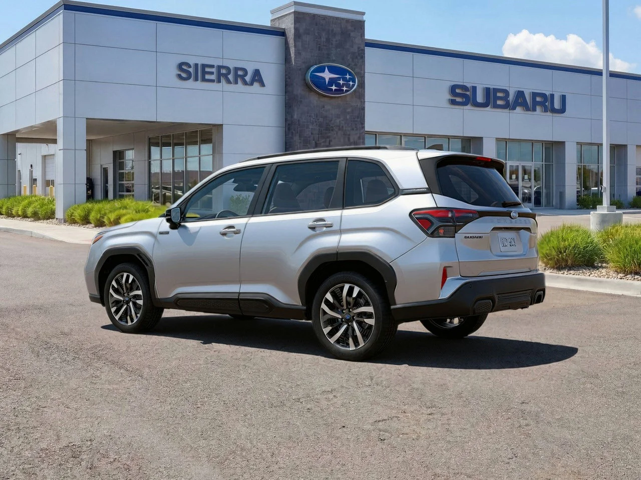 New 2026 ICE SILVER METALLIC Subaru Touring Hybrid image 6