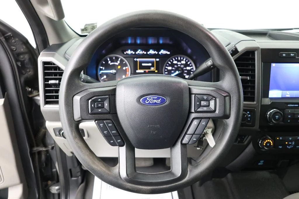Used 2021 Carbonized Gray Metallic Ford XL 4WD Crew Cab 8