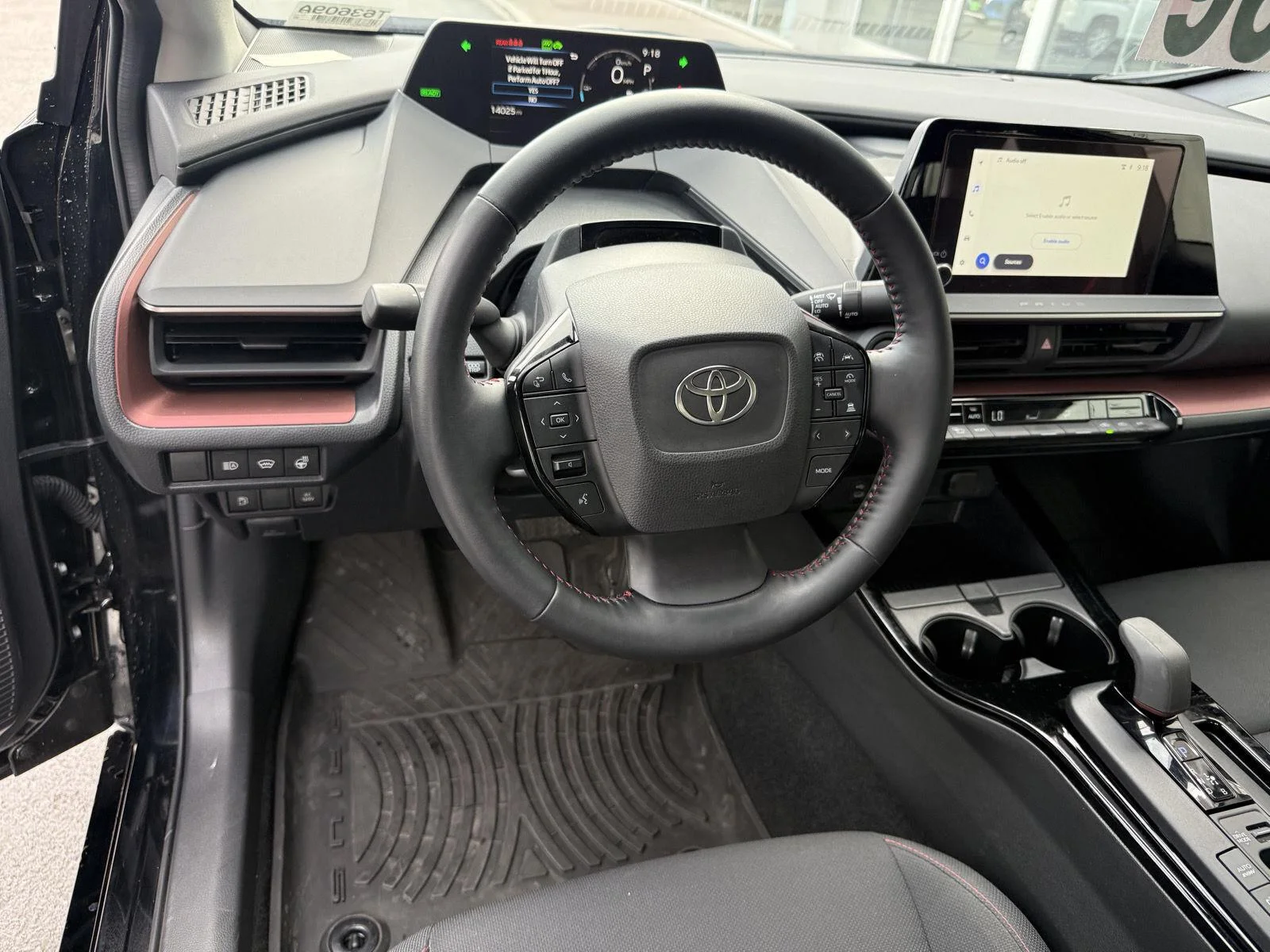 Used 2025 Midnight Black Metallic Toyota SE image 14