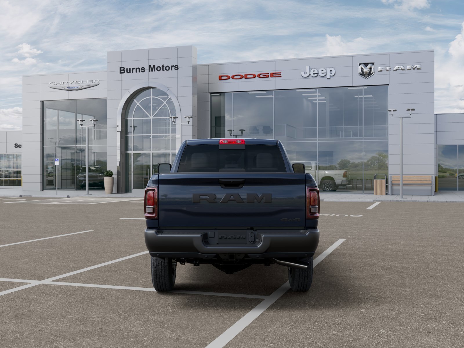 New 2026 Forged Blue Metallic Exterior Paint Ram Warlock image 7
