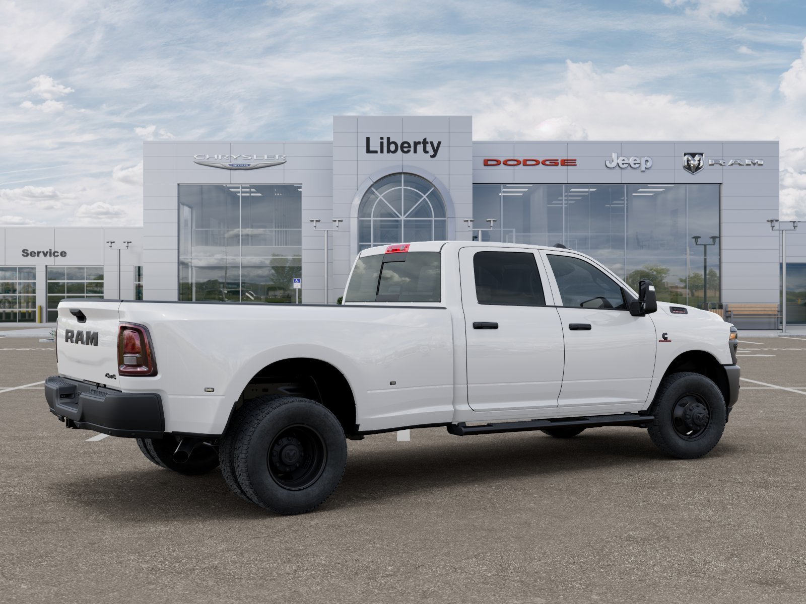 New 2026 Bright White Clear-Coat Exterior Paint RAM Tradesman image 39
