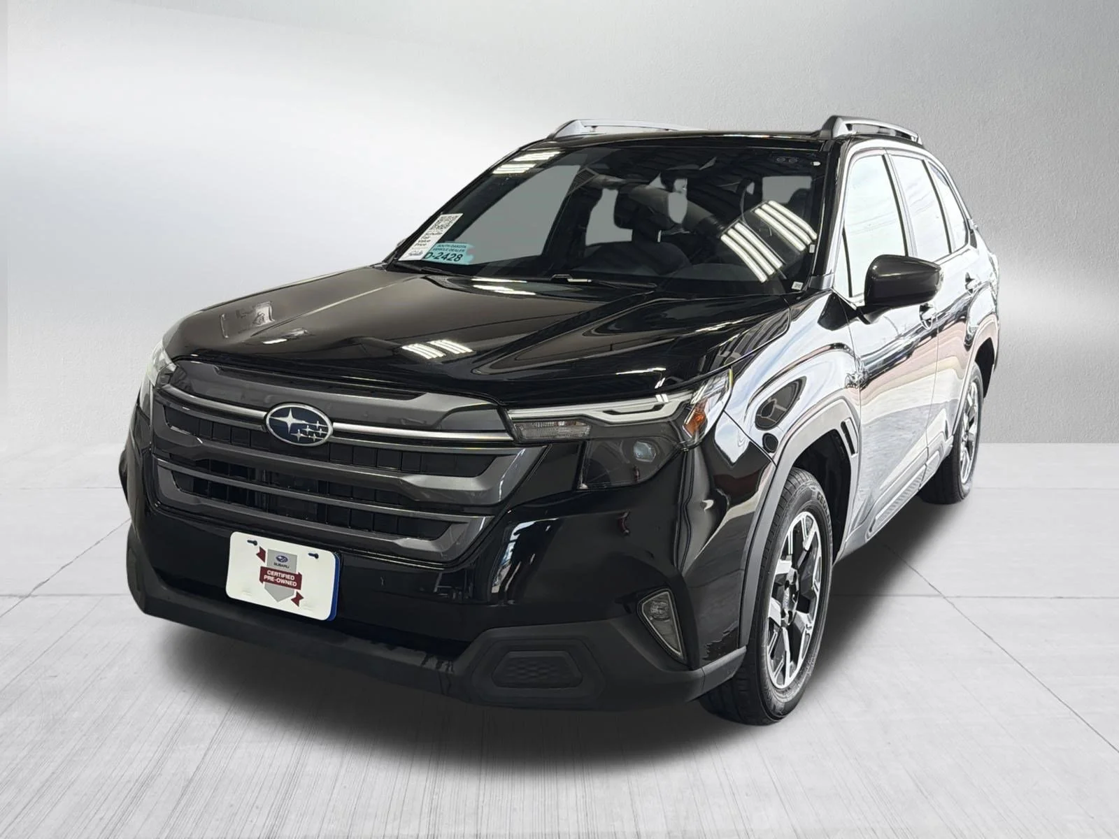 Certified Used 2025 Crystal Black Silica Subaru Premium image 3