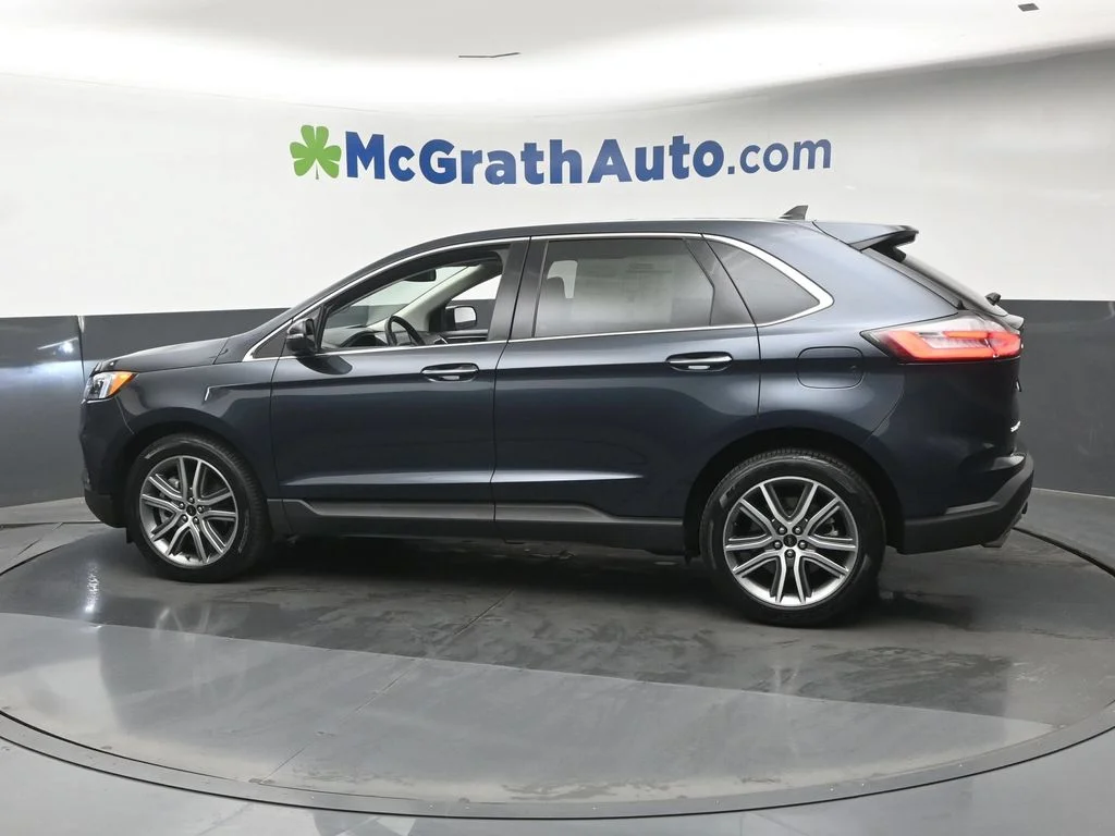 Used 2024 Blue Ford Titanium image 25
