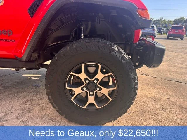 Used 2018 Red Jeep Unlimited Rubicon image 18