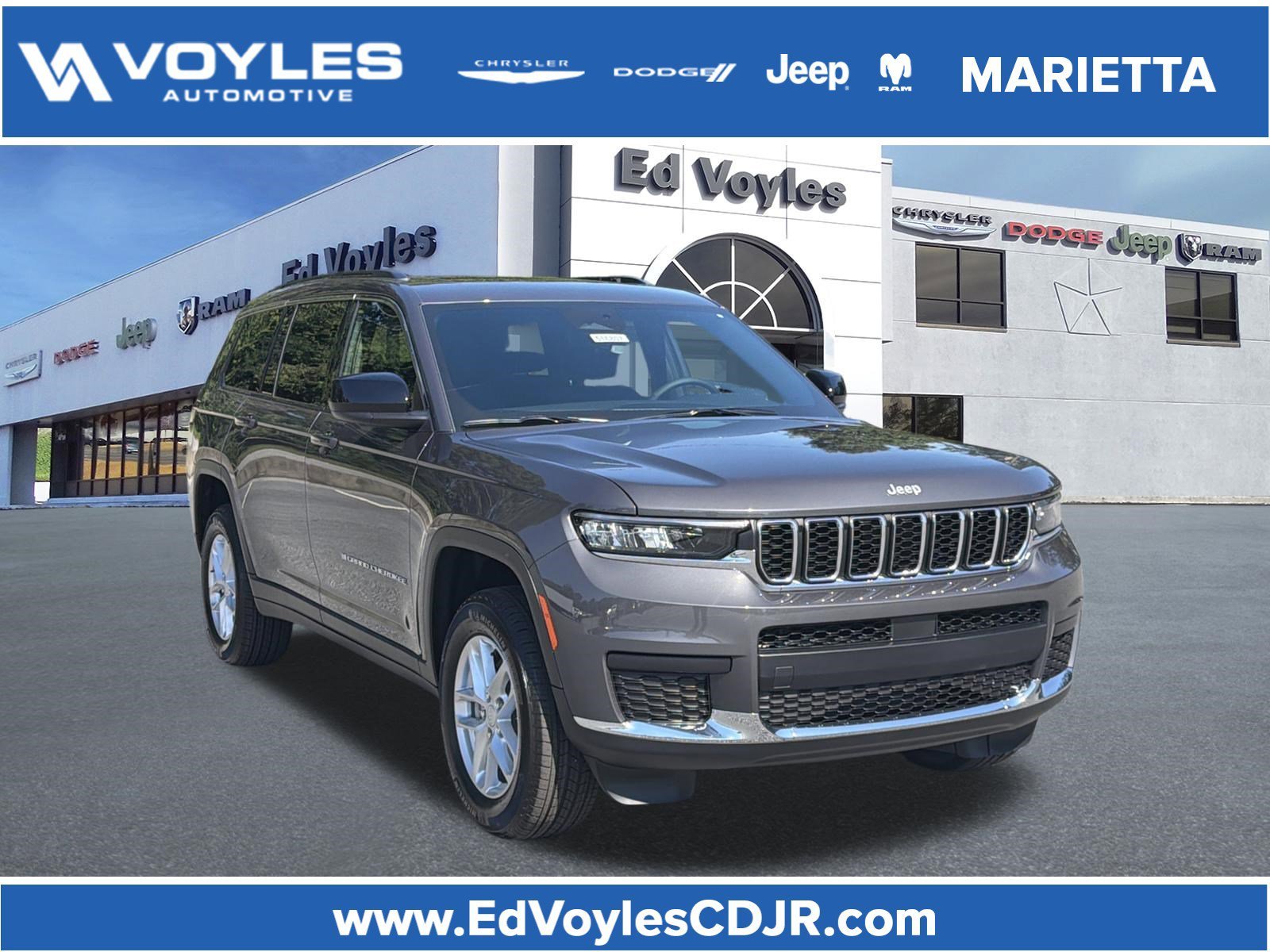 New 2026 Baltic Gray Metallic Clear-Coat Exterior Paint Jeep Laredo image 1