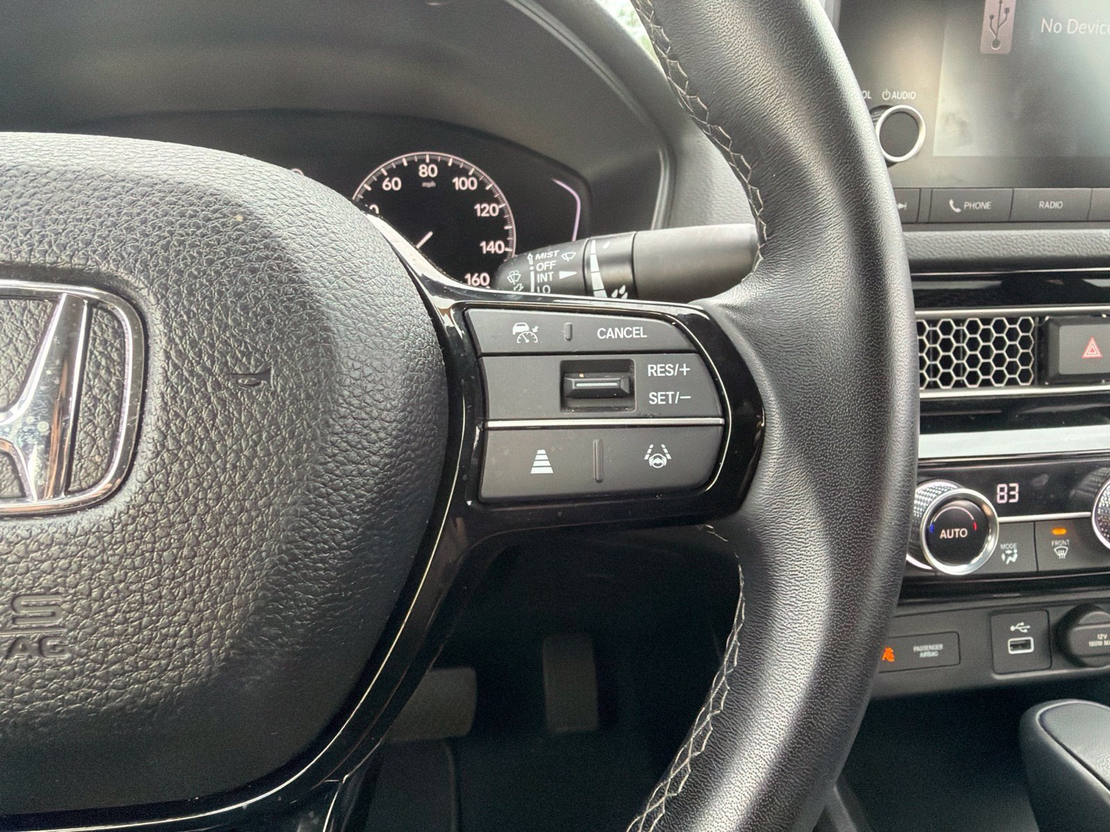 Used 2024 Sonic Gray Pearl Honda EX image 45