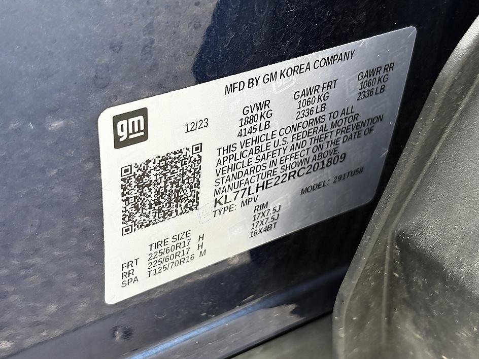 Used 2024 Blue Glow Metallic Chevrolet LT image 24