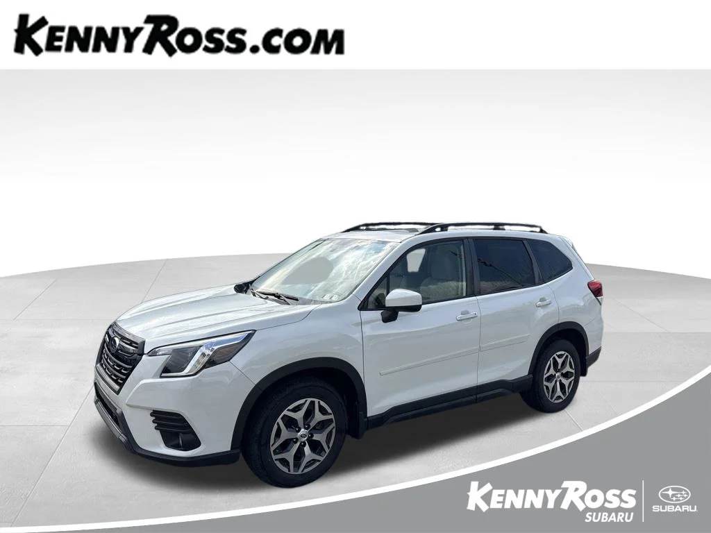 Used 2022 White Subaru Premium image 1