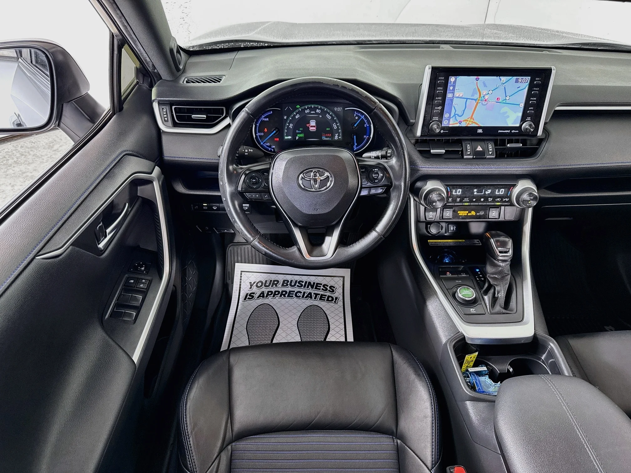 Used 2019 Silver Sky Metallic Toyota Hybrid XSE image 23