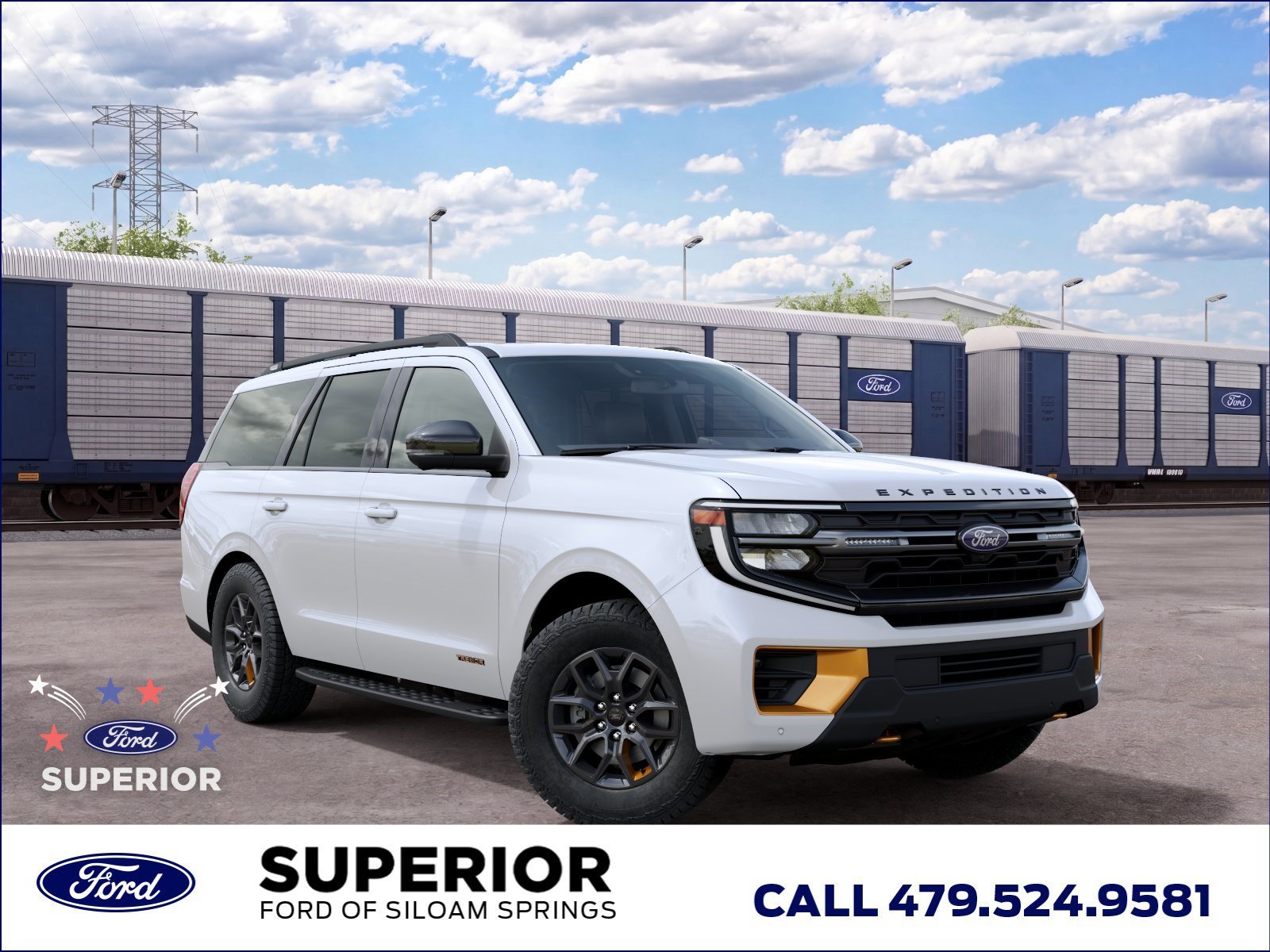 New 2027 Star White Metallic Tri-Coat Ford Tremor image 4