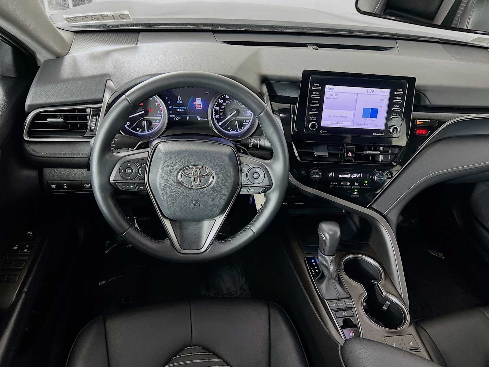 Used 2022 Midnight Black Metallic Toyota SE image 24