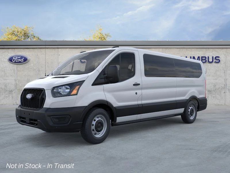 New 2026 Oxford White Ford Passenger Van XL image 3