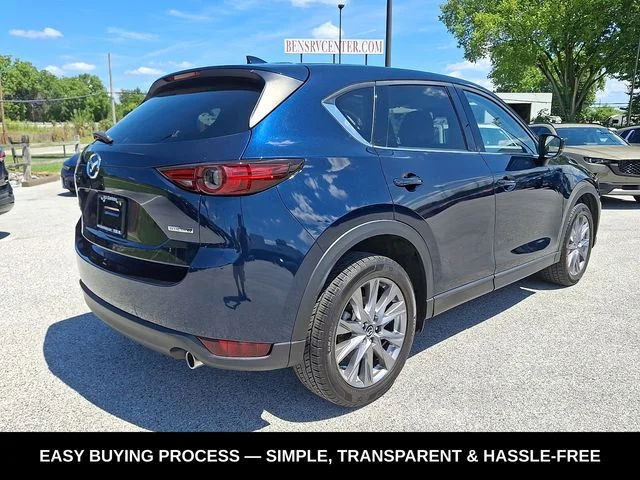 Used 2020 Blue Mazda Grand Touring image 8
