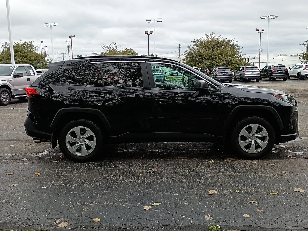 Used 2020 Midnight Black Metallic Toyota LE image 2