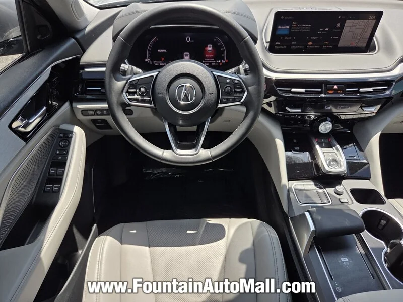 Used 2024 Lunar Silver Metallic Acura FWD W/TECHNOLOGY PACKAGE image 13