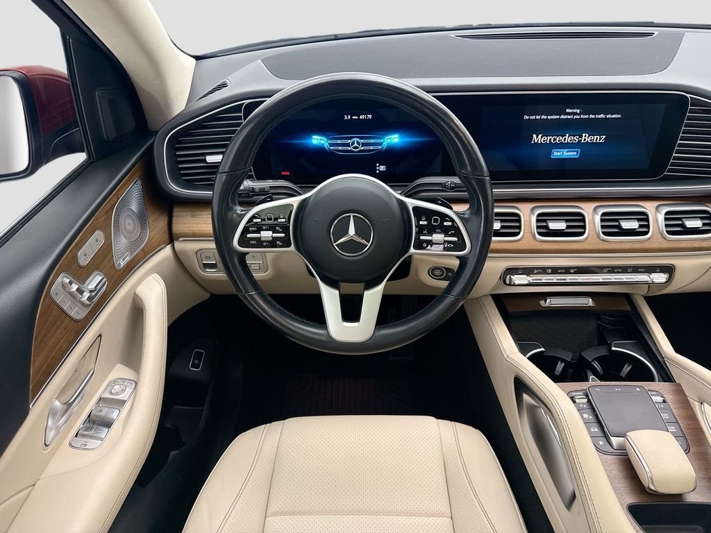 Certified Used 2021 designo Cardinal Red Metallic Mercedes-Benz GLE 350 image 10