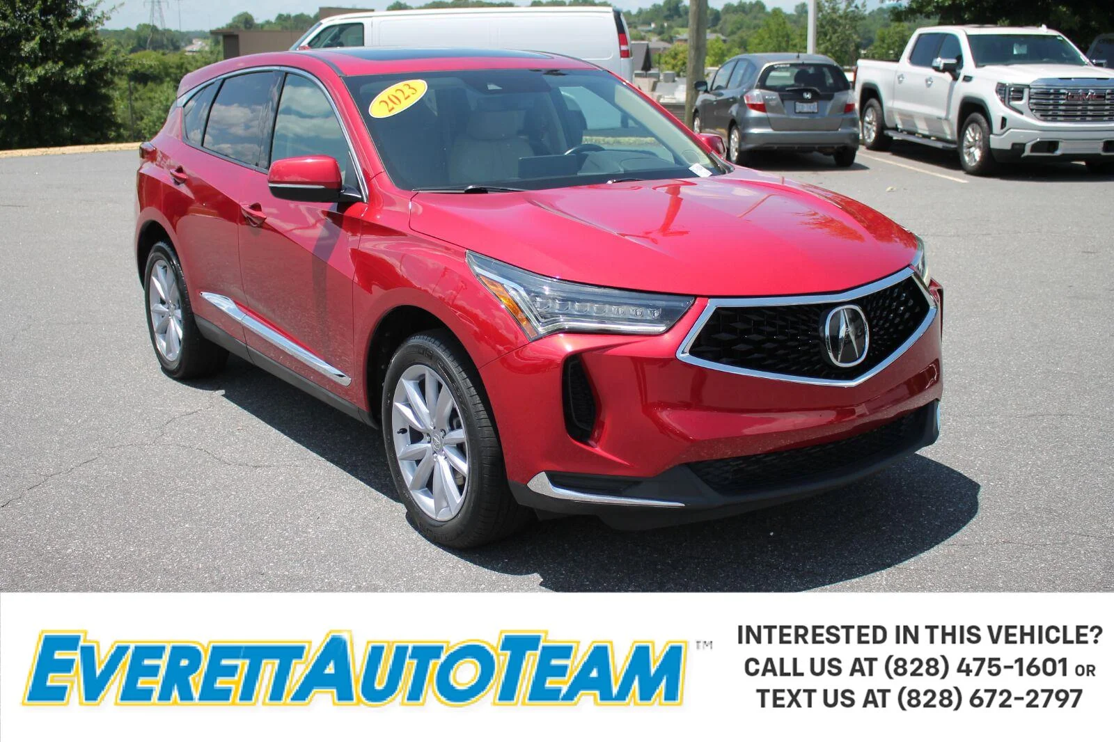 Used 2023 Red Acura SH-AWD image 1