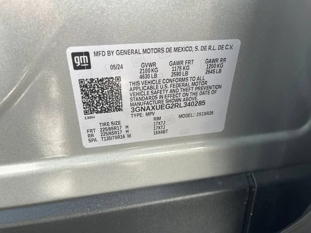 Used 2024 Sterling Gray Metallic Chevrolet LT image 33