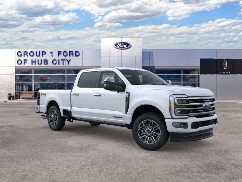 New 2026 Star White Metallic Tri-Coat Ford F-250® Platinum® image 7