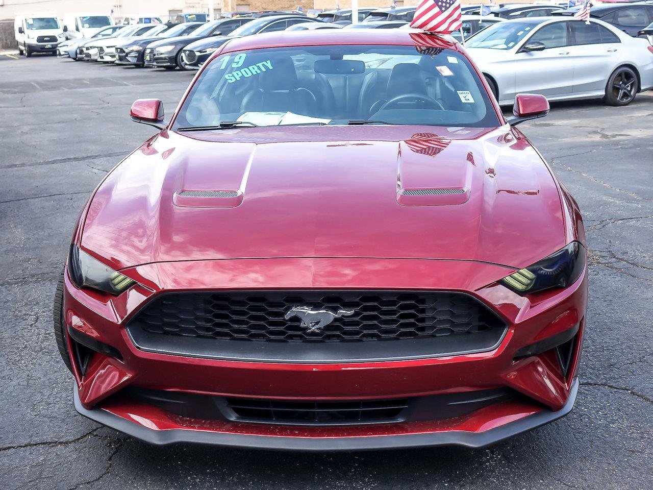 Used 2019 Ruby Red Metallic Tinted Clearcoat Ford EcoBoost Premium image 5
