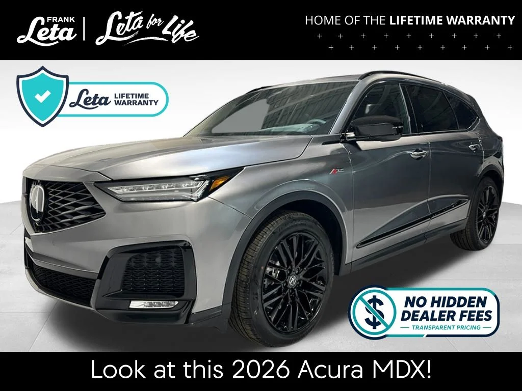 New 2026 Black Acura A-Spec Advance Package image 1