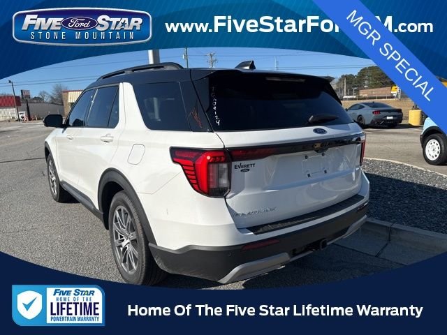 New 2026 Star White Metallic Tri-Coat Ford Platinum image 9