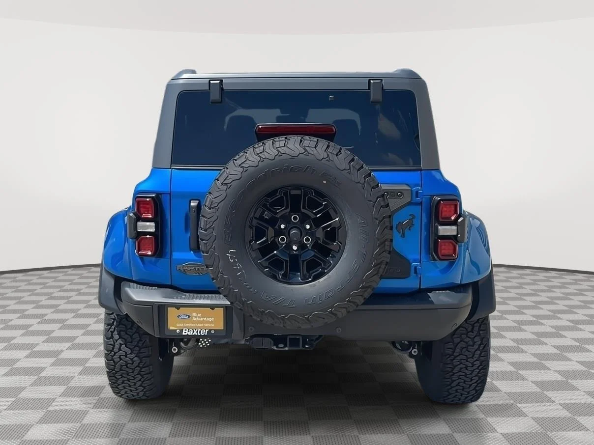 Certified Used 2024 Velocity Blue Ford Raptor image 4