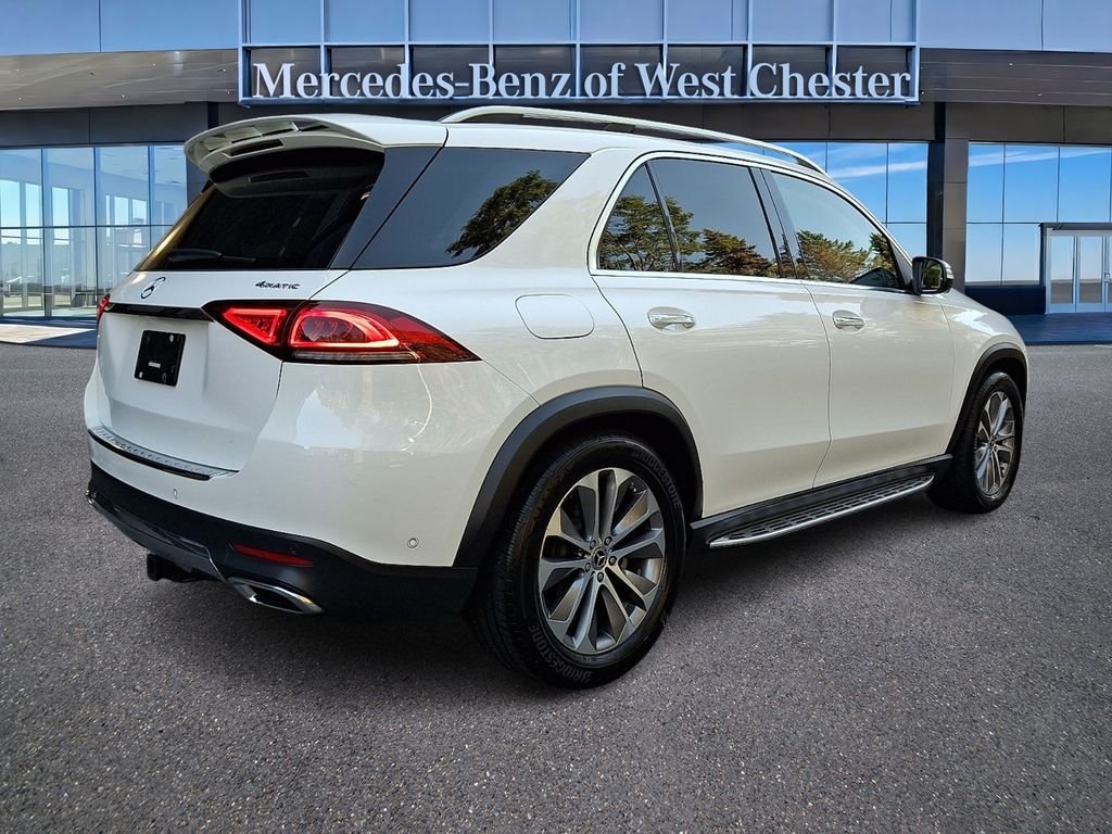 Used 2021 White Mercedes-Benz GLE 350 image 4