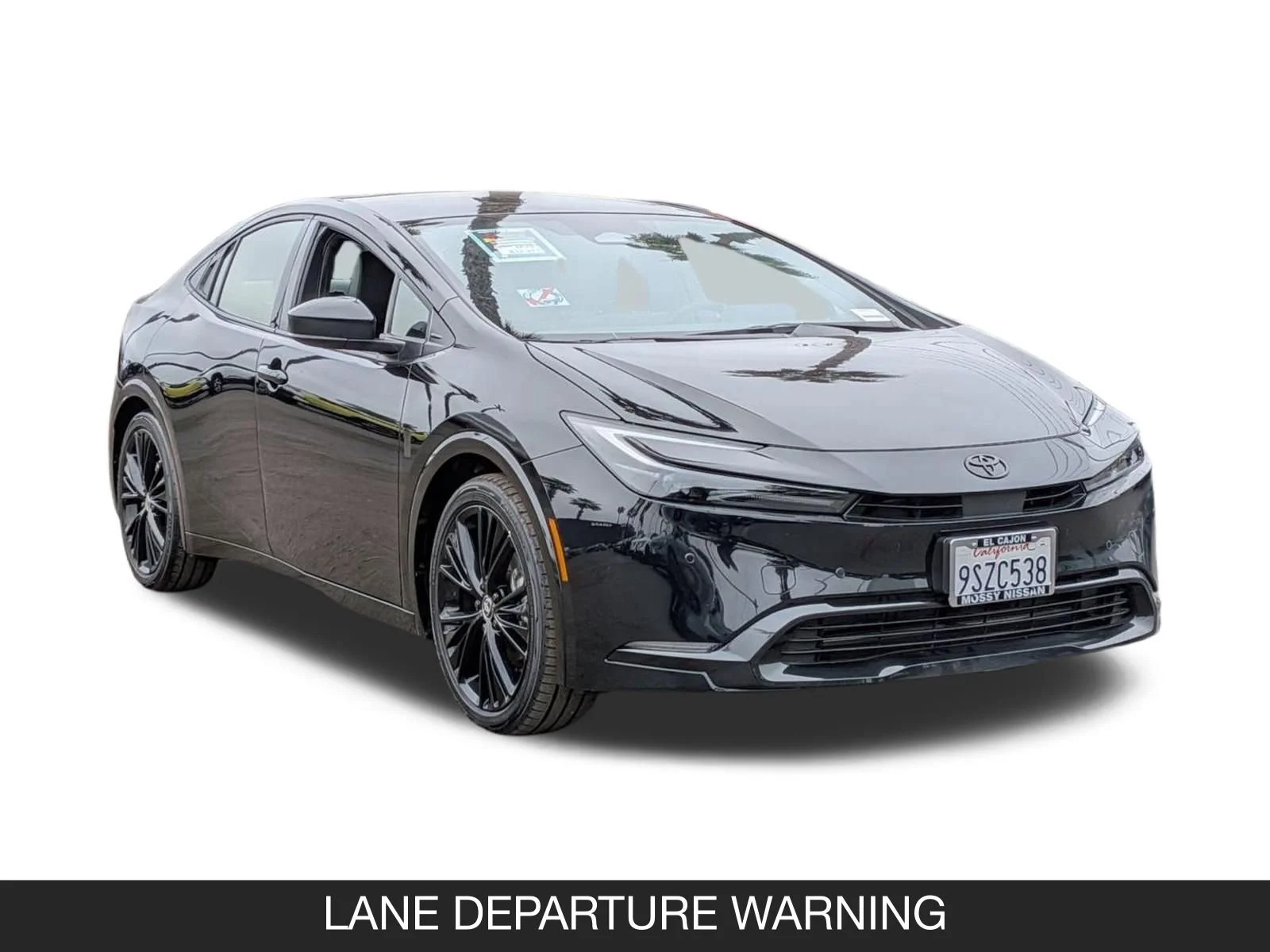 Used 2025 Midnight Black Metallic Toyota Nightshade image 2