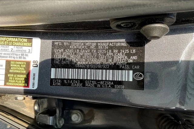 Certified Used 2025 Gray Lexus 350 image 4
