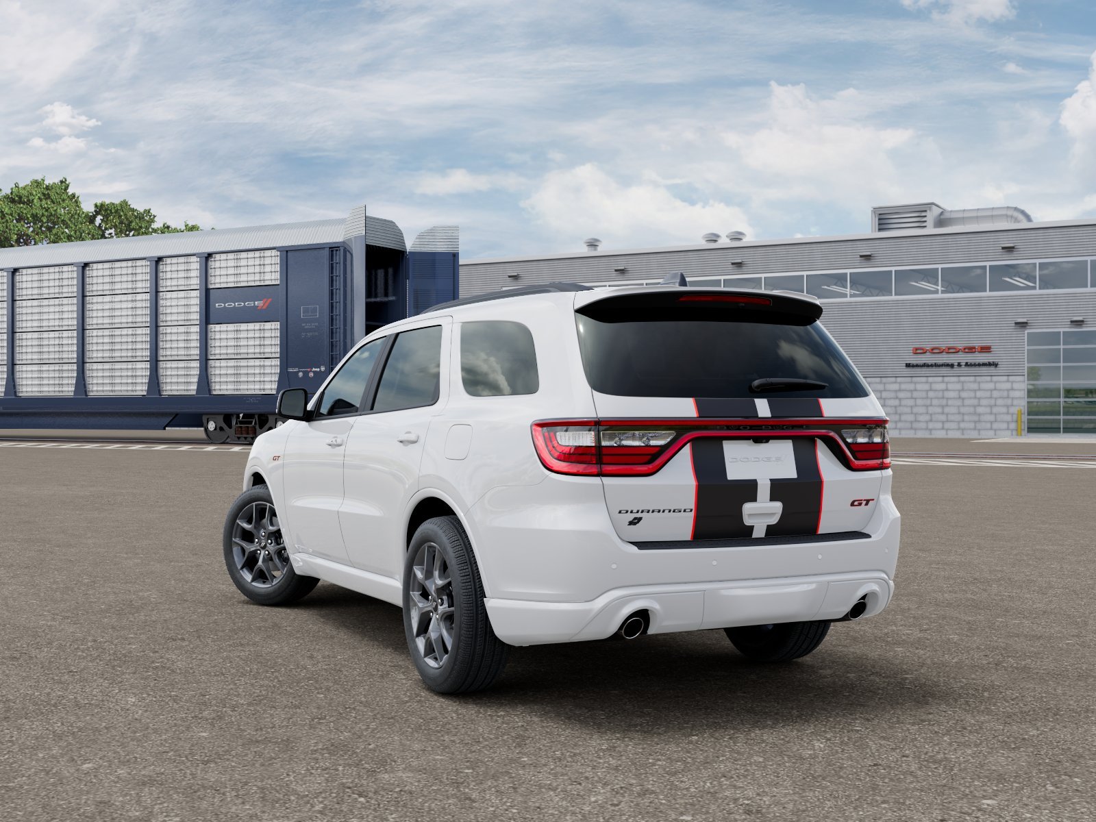 New 2026 White Knuckle Clear-Coat Exterior Paint Dodge GT PLUS image 4
