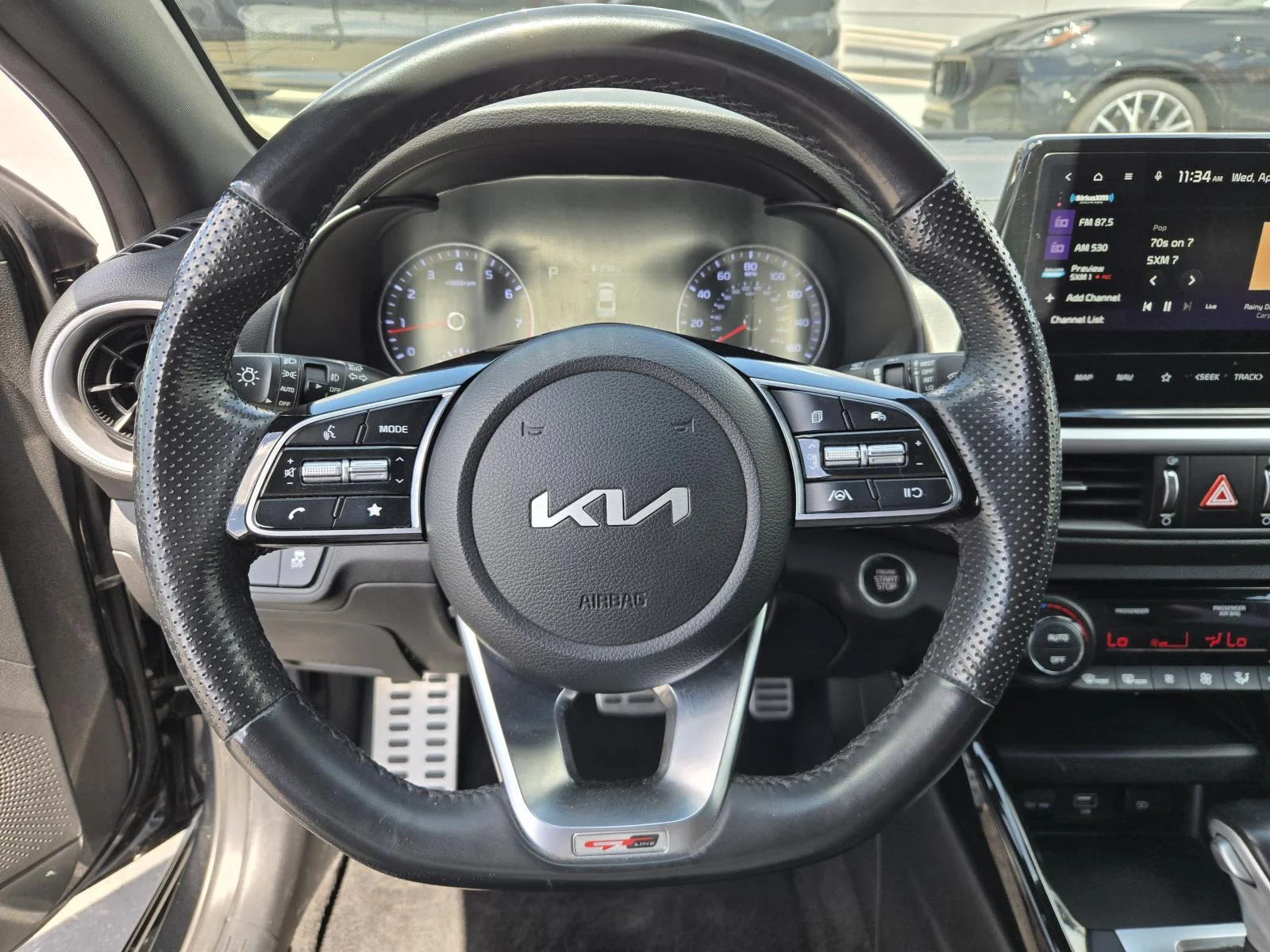 Used 2023 Aurora Black Kia GT-Line IVT image 16