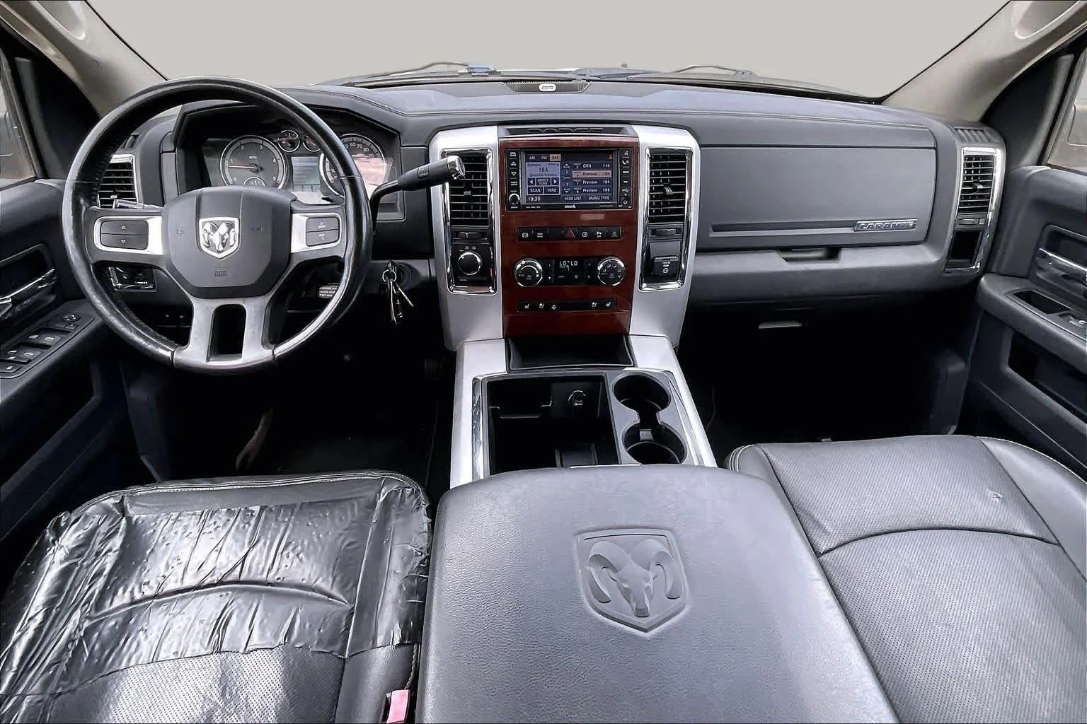 Used 2010 Light Graystone Pearl Dodge Laramie image 14