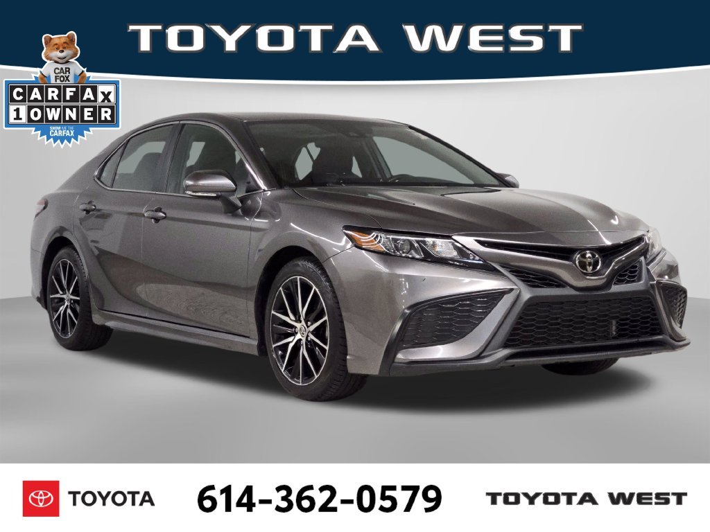 Used 2021 Gray Toyota SE image 3