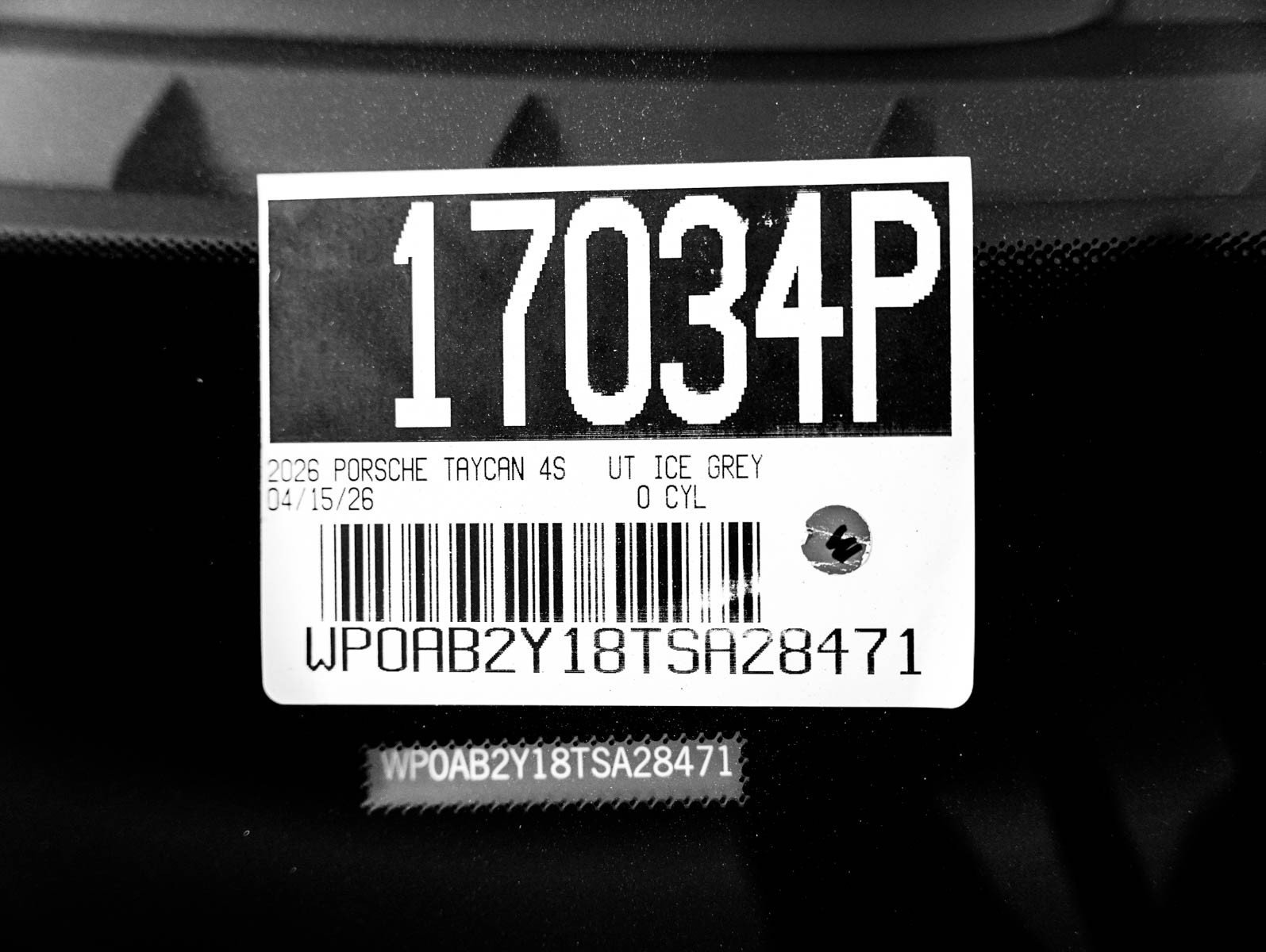 New 2026 ICE GREY Porsche 4S image 29